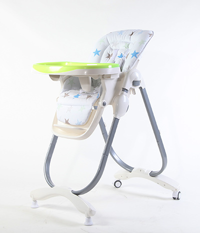 Baby feeding chair high portable plastic child toddler wooden PVC eatting luxury NB-BH050C