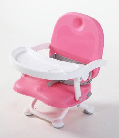 Baby high chair mini portable plastic children cheap feeding simple PVC travel NB-BH052